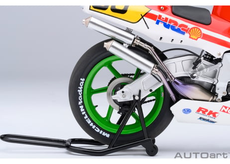 AUTOart 1/12　ホンダ NSR500 WGP500 #56 「バリバリ伝説」 （「巨摩 郡」 ヘルメット付属）　12566