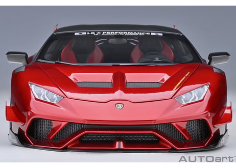 AUTOart 1/18　 リバティーウォーク LB‐シルエット ワークス ランボルギーニ ウラカン GT （ハイパー・レッド）　79126