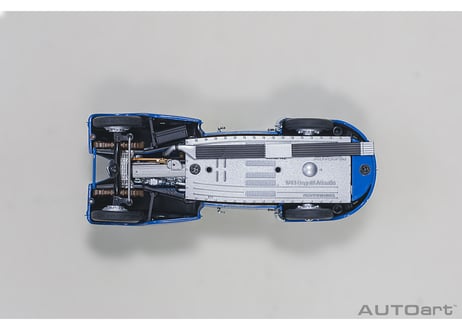 AUTOart 1/43　ブガッティ タイプ57SC アトランティック 1938 （ブルー／ワイヤースポークホイール）　50947