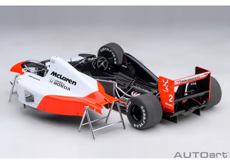 AUTOart 1/18　マクラーレン ホンダ MP4/6 日本GP 1991年 #2 （ゲルハルト・ベルガー） ※マクラーレンロゴ入り　89151