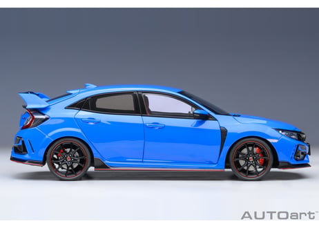 AUTOart 1/18　ホンダ シビック タイプR （FK8） 2021 （レーシングブルー・パール）　73224