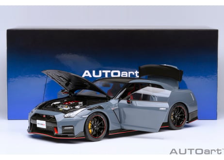 AUTOart 1/18　日産 GT-R （R35） ニスモ スペシャルエディション （NISMOステルスグレー）　77505