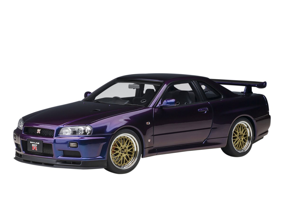 AUTOart 1/18 NISSAN SKYlyne  R34JGTC