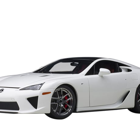 AUTOart 1/18　レクサス LFA （ホワイテスト・ホワイト／ブラック・カーボン）　78851