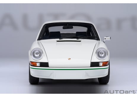AUTOart 1/18　ポルシェ 911 カレラ 2.7 RS （グランプリホワイト／グリーン・ストライプ）　78031
