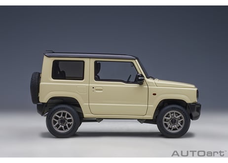 AUTOart 1/18　スズキ ジムニー （JB64） （アイボリー・メタリック／ブラック・ルーフ）　78500