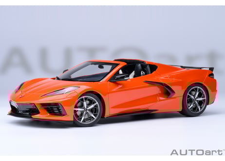 AUTOart 1/18　シボレー コルベット （C8） スティングレイ Z51 （オレンジ）　71283