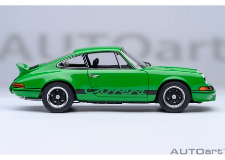 AUTOart 1/18　ポルシェ 911 カレラ 2.7 RS （バイパー グリーン／ブラック・ストライプ）　78034