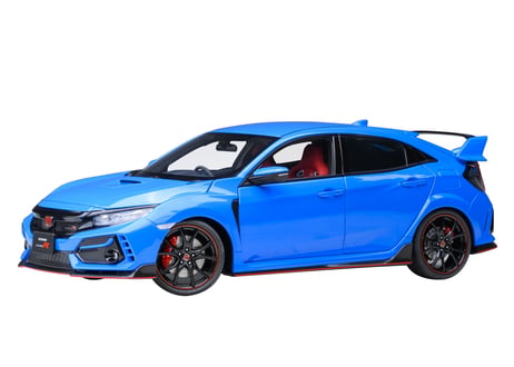 AUTOart 1/18　ホンダ シビック タイプR （FK8） 2021 （レーシングブルー・パール）　73224
