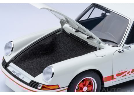 AUTOart 1/18　ポルシェ 911 カレラ 2.7 RS （グランプリホワイト／レッド・ストライプ）　78030