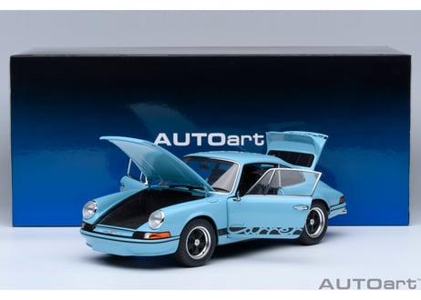 AUTOart 1/18　ポルシェ 911 カレラ 2.7 RS （ガルフブルー／ブラック・ストライプ）　78032