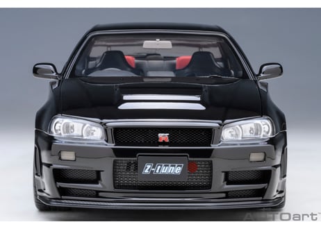 AUTOart 1/18　ニスモ R34 GT-R Z-tune （ブラックパール）　77463