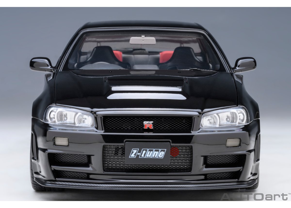 AUTOart 1/18 ニスモ R34 GT-R Z-tune （ブラックパール） 7746...