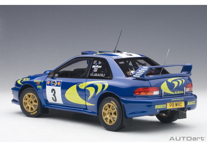 AUTOart 1/18 スバル インプレッサ WRC 1997 ＃3 （コリン・マクレー/ニ...