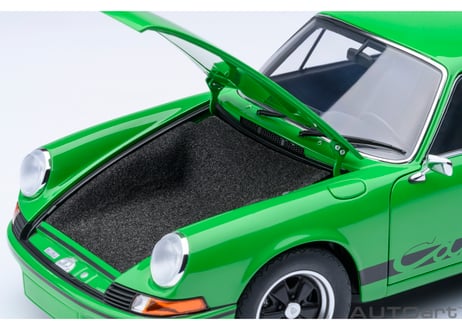 AUTOart 1/18　ポルシェ 911 カレラ 2.7 RS （バイパー グリーン／ブラック・ストライプ）　78034