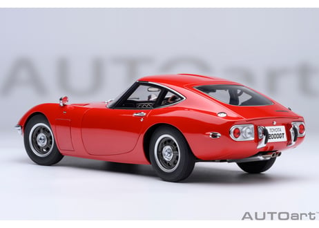AUTOart 1/18　トヨタ 2000GT 1967 （レッド）　79547