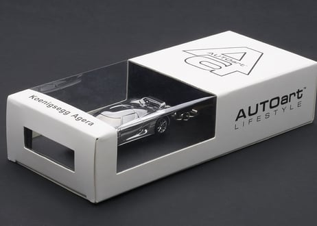 AUTOart  1/87スケール　ケーニグセグ アゲーラ キーチェーン （アルミニウム）　41628