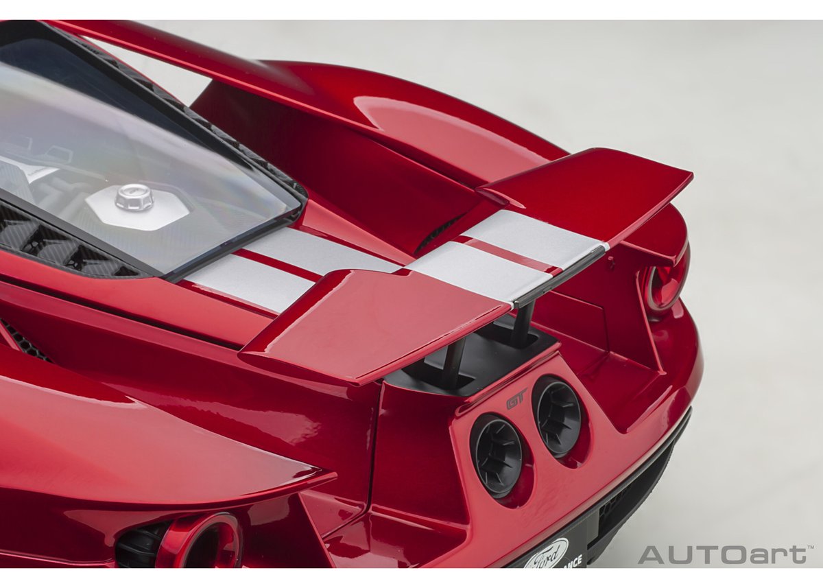 プレイアート ヴィンテージ ミニカー 5点セット シトロエン ポルシェ フォード AUTOart 1/12 フォード GT 2017 （メタリック・レッド／シルバー