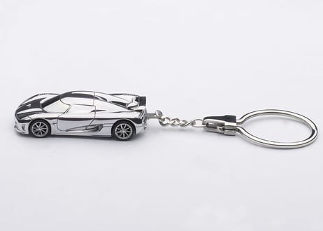 AUTOart  1/87スケール　ケーニグセグ アゲーラ キーチェーン （アルミニウム）　41628