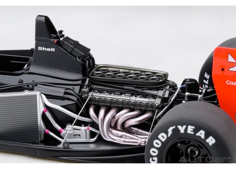 AUTOart 1/18　マクラーレン ホンダ MP4/6 日本GP 1991年 #2 （ゲルハルト・ベルガー） ※マクラーレンロゴ入り　89151