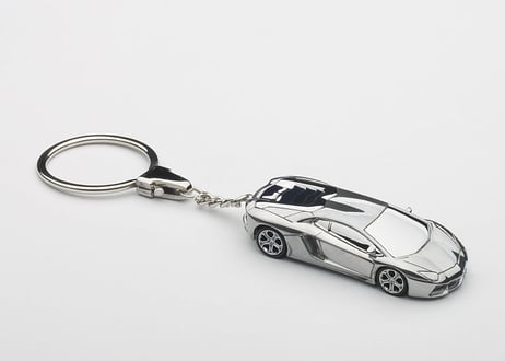 AUTOart  1/87スケール　ランボルギーニ アヴェンタドール キーチェーン （アルミニウム）　41605