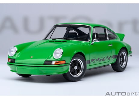 AUTOart 1/18　ポルシェ 911 カレラ 2.7 RS （バイパー グリーン／ブラック・ストライプ）　78034