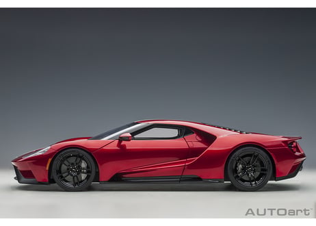 AUTOart 1/12　フォード GT 2017 （メタリック・レッド／シルバー・ストライプ）　12106
