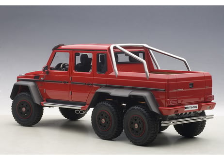 1/18　メルセデス ベンツ G63 AMG 6x6 （レッド）　76304
