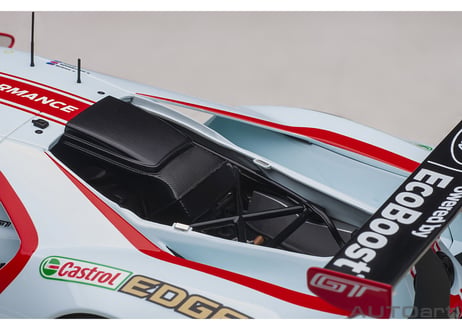 AUTOart 1/18　フォード GT 2019 #69 （ル・マン24時間レース LMGTE Proクラス）（ライトブルー／レッド）　81913
