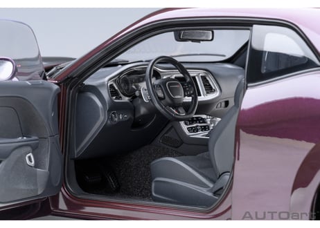 AUTOart 1/18　ダッジ チャレンジャー R/T スキャットパック ワイドボディ 2022 （HELLRAISIN / メタリック・パープル）　71771