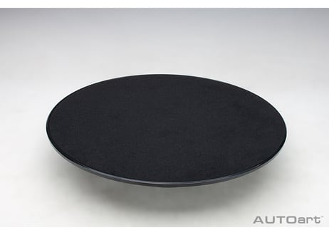 AUTOart　ロータリー ディスプレイ スタンド・ラージ 直径31cm (ブラック)　98011
