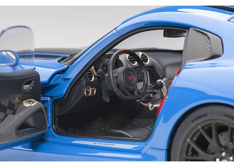 AUTOart 1/18　ダッジ バイパー ACR （ブルー／ブラック・ストライプ）　71734