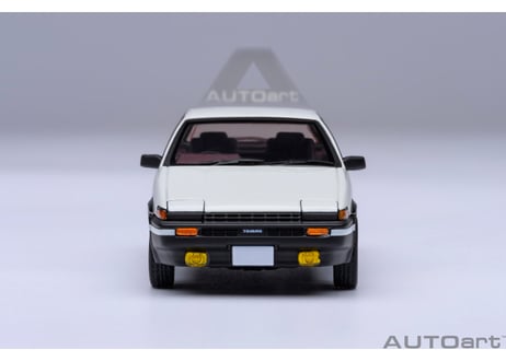 AUTOart 1/64　トヨタ スプリンター トレノ (AE86) 『頭文字 D』　（「藤原とうふ店」 豆腐パーツ付属）　20031