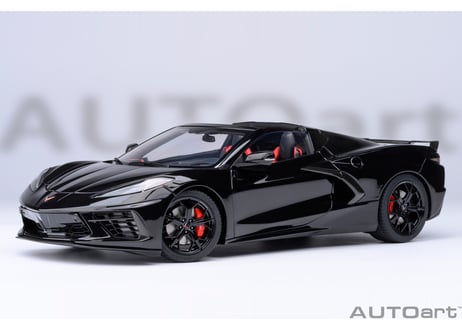 AUTOart 1/18　シボレー コルベット （C8） スティングレイ Z51 （ブラック）　71280