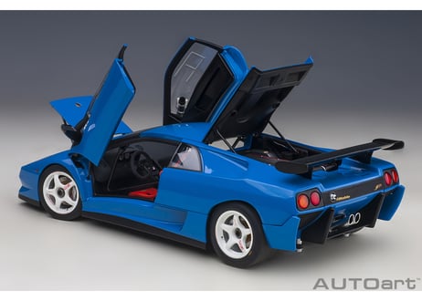 AUTOart 1/18　ランボルギーニ ディアブロ SV-R （BLU LE MANS／ブルー）　79148