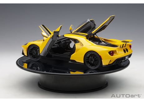 AUTOart　ロータリー ディスプレイ スタンド ・ ミディアム 直径25.5cm （ミラー）　		98016