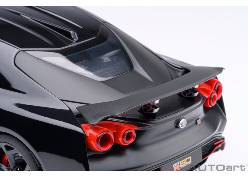 AUTOart 1/18 NISSAN GT-R50 by ITALDESIGN （ブラック／