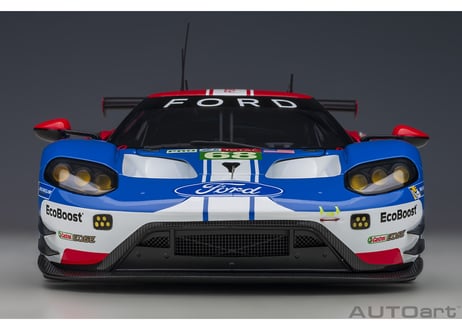 AUTOart 1/18　フォード GT 2019 #68 （ル・マン24時間レース LMGTE Proクラス）（ブルー／ホワイト／レッド）　81912