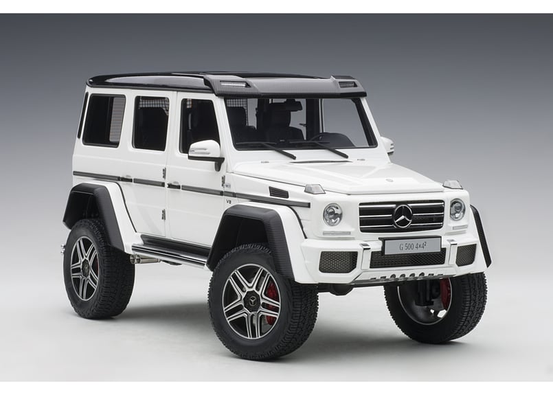 AUTOart 1/18 メルセデス・ベンツ G500 4X4 （ホワイト） 76316 | ...