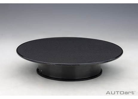 AUTOart　ロータリー ディスプレイ スタンド ・ ミディアム 直径25.5cm （ブラック）　98014