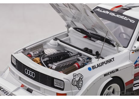 AUTOart 1/18　アウディ スポーツクワトロ S1 1987 #1 （パイクスピーク優勝／ヴァルター・ロール）　88700