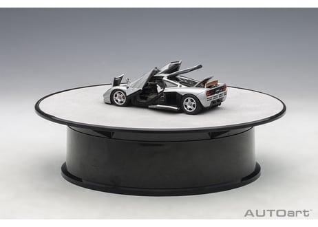 AUTOart　ロータリー ディスプレイ スタンド ・ スモール 直径20cm （シルバー）　		98018