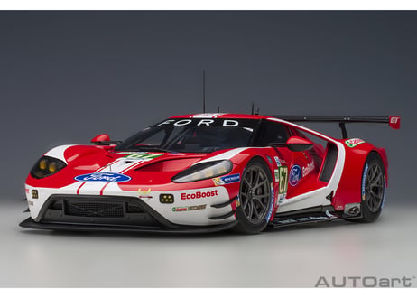 AUTOart 1/18　フォード GT 2019 #67 （ル・マン24時間レース LMGTE Proクラス）（レッド／ホワイト）　81911