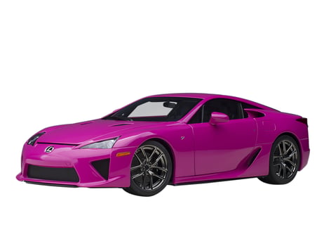 AUTOart 1/18　レクサス LFA （パッショネイト・ピンク）　78859