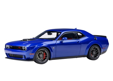 AUTOart 1/18　ダッジ チャレンジャー R/T スキャットパック ワイドボディ 2022 （INDIGO BLUE / メタリック・ブルー）　71772