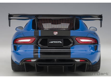 AUTOart 1/18　ダッジ バイパー ACR （ブルー／ブラック・ストライプ）　71734