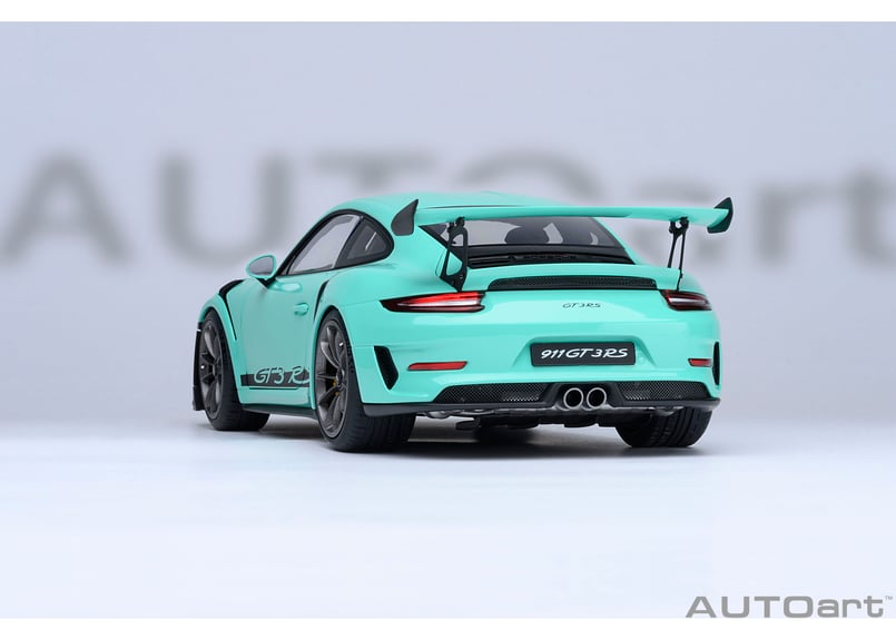 オートアート　ポルシェ911GT3RS AUTOart 1/18 ポルシェ 911 （991.2） GT3 RS （ミントグリーン）