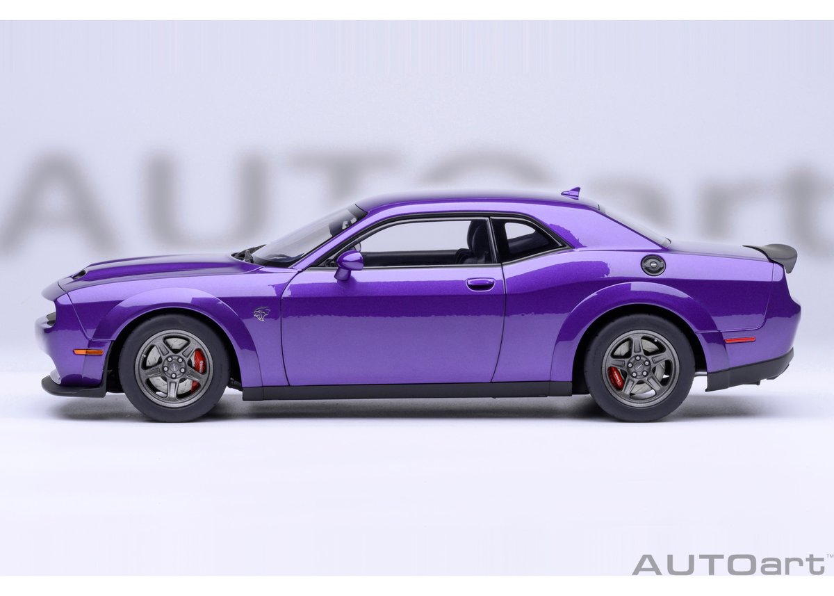 ENGUPMODELS スーパーチャージャー 1/18 100台限定 Y0969 AUTOart 1/18 ダッジ チャレンジャー SRT スーパー ストック 2023