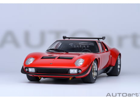 AUTOart 1/18　ランボルギーニ ミウラ SVR “イオタ” （レッド）　79171