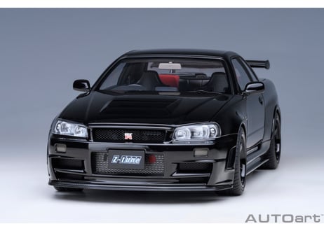 AUTOart 1/18　ニスモ R34 GT-R Z-tune （ブラックパール）　77463